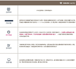 淘寶購物須知海報(bào)