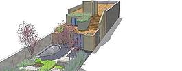 私家花園庭院景觀設(shè)計Sketchup模型