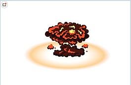 手榴彈丟出去爆炸flash動畫