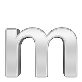 一个小写字母从铬字母集
