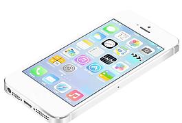白色的iPhone5矢量素材