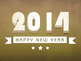2014新年快樂的慶祝活動背景