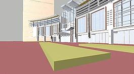 建筑設(shè)計(jì)3D模型之Bld_100