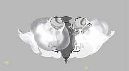 室內(nèi)裝飾設計3D模型之燈飾408