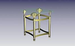 室內(nèi)裝飾設(shè)計(jì)3D模型之外國茶幾-13