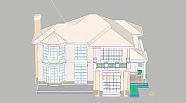 建筑設(shè)計3D模型之Bld_081