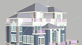 建筑設(shè)計(jì)3D模型之Bld_090