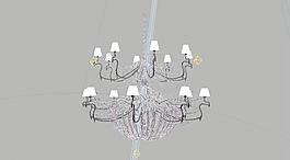 室內(nèi)裝飾設(shè)計(jì)3D模型之燈飾414