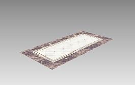 室內(nèi)裝飾之石拼013D模型