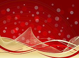 金色花閃耀的平面設(shè)計(jì)