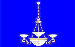 室內裝飾照明之吊燈-0953D模型