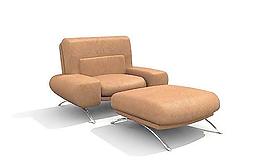 室內(nèi)家具之沙發(fā)0063D模型