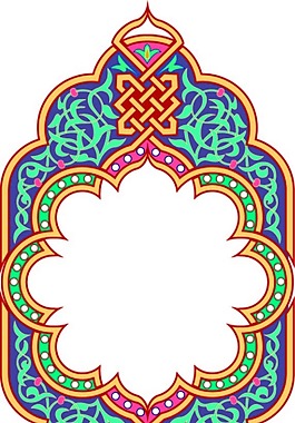 像地毯一样的欧式花纹