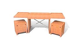 室內(nèi)家具之辦公桌0053D模型