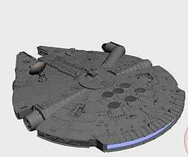 飛船零件3D模型下載