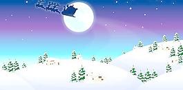 圣誕雪花矢量素材