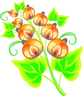 矢量花