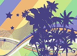 夏天的插圖