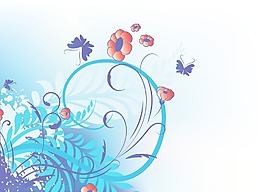 摘要背景與花卉矢量
