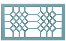 室内装饰建筑部件之窗格023D模型
