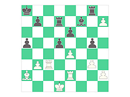 矢量棋盤和人物