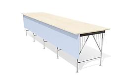 室內(nèi)家具之辦公桌0113D模型