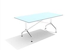 室內(nèi)家具之辦公桌0143D模型