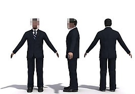 人物库里面的角色3D模型