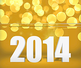 2014黃金新年背景舞臺