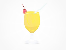 與黑色漿果的加勒比海朗姆酒雞尾酒