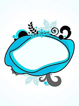 抽象藝術(shù)架插圖