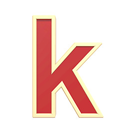 小寫(xiě)字母從寶石金框字符集