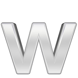 一个小写字母从铬字母集
