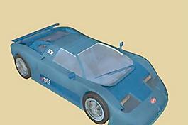 辦公家具玩具車23D模型