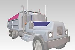 辦公家具玩具車13D模型