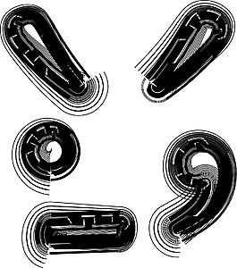 字體的插圖