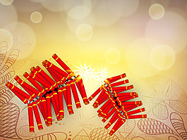 美麗的背景照明鞭炮印度社區(qū)的節(jié)日排燈節(jié)或排燈節(jié)在印度