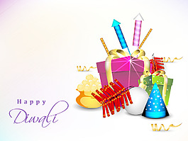 迎接慶祝排燈節(jié)在印度10卡