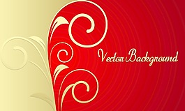 absatract金色花假日的旗幟