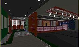某酒店大堂3D模型