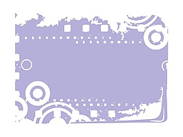 藍(lán)色的破舊的框架illustrayion