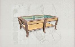 酒店風(fēng)格家具系列家具B 0053D模型