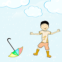 壞天氣季節(jié)概念有雨