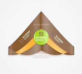 時(shí)尚的顏色標(biāo)簽矢量素材02