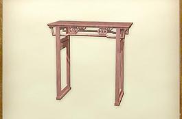 中國(guó)古典家具條案0103D模型