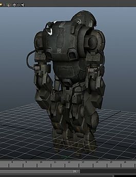 装甲机器人3D模型