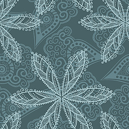 花無休止的花卉圖案的無縫模式的無縫紋理可用于墻紙