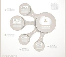 時尚的顏色標簽矢量素材08