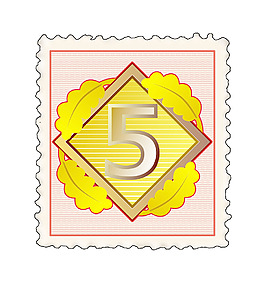 5號鉆石印花