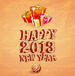 圣誕節(jié)和新年賀卡模板矢量